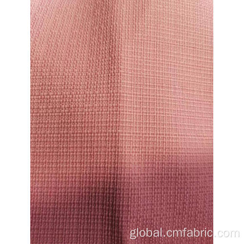 Polyester Cdc Fabric 100% Polyester woven textured slub chic style fabric Manufactory